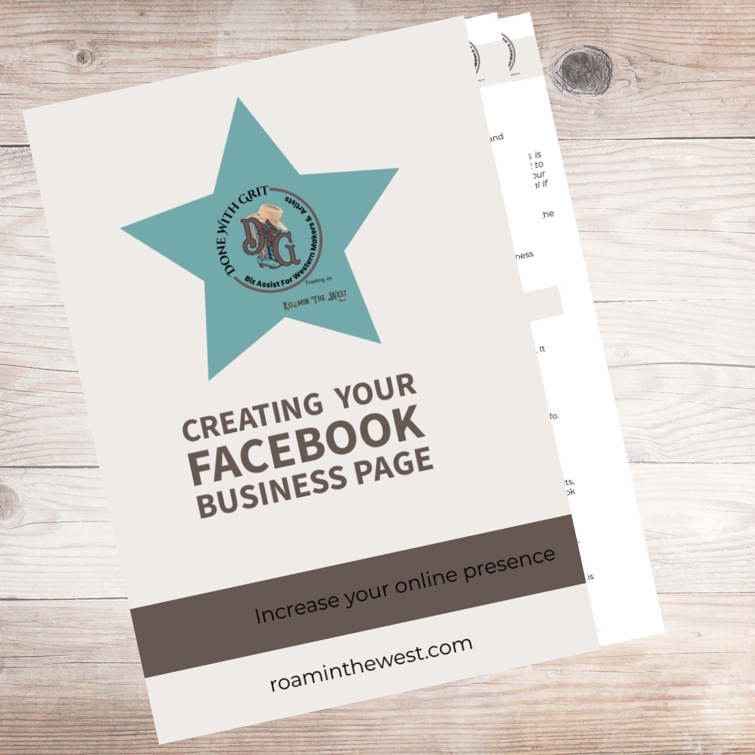creating your facebook page front cover image