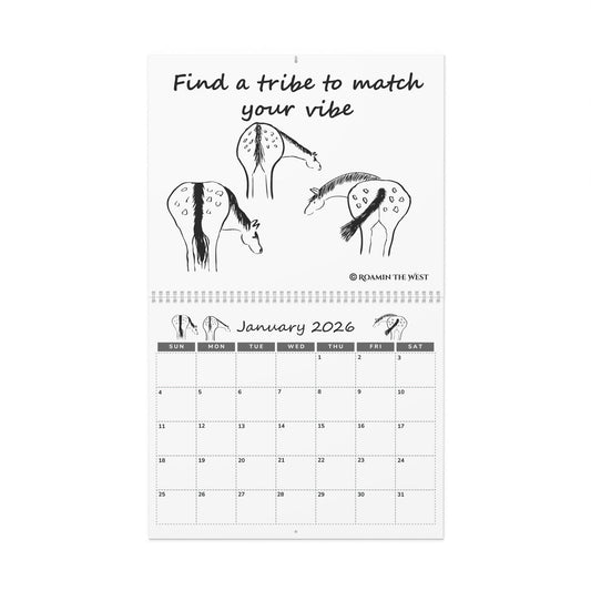 The Goofey Horse Series Wall Calendar