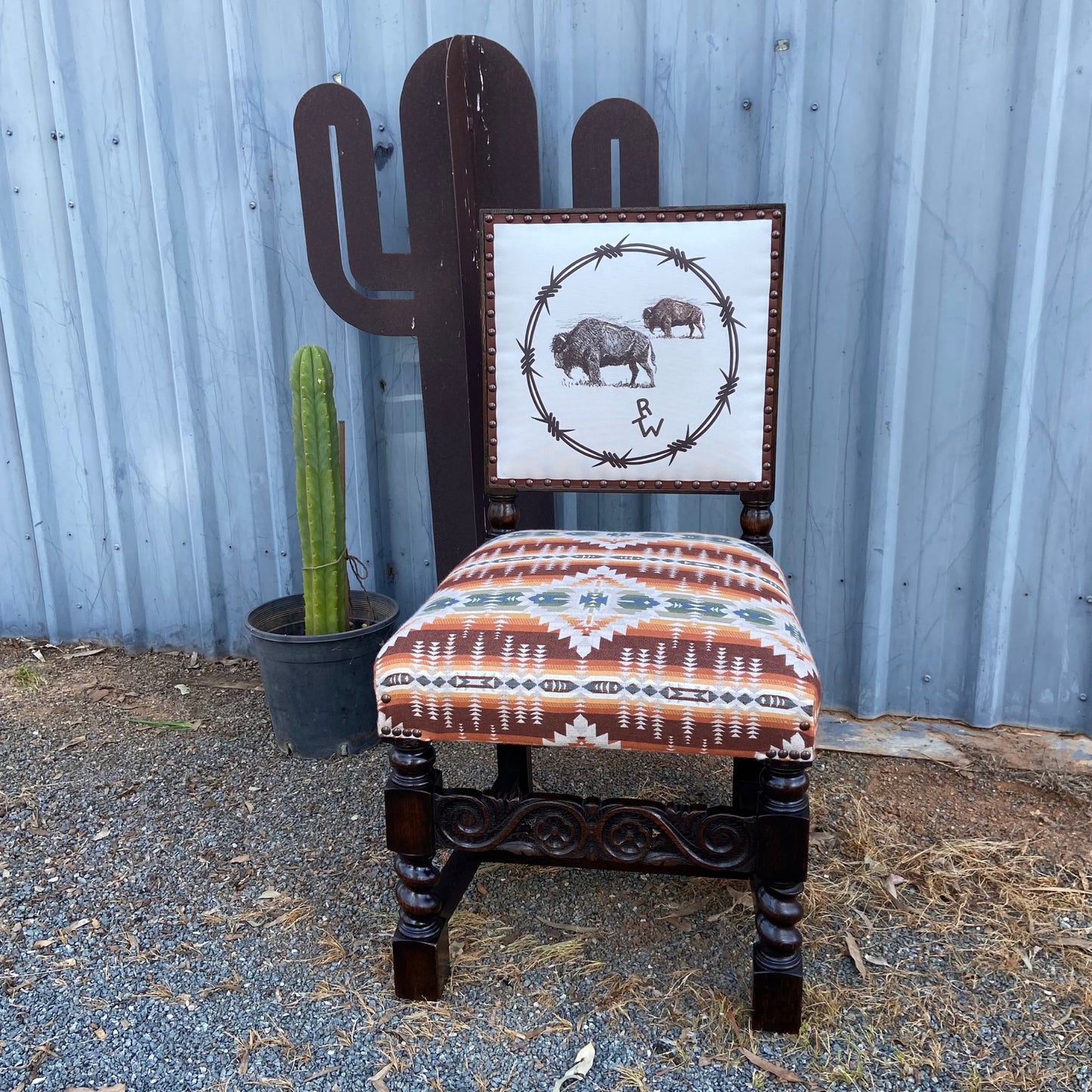 Bison Roaming Chair