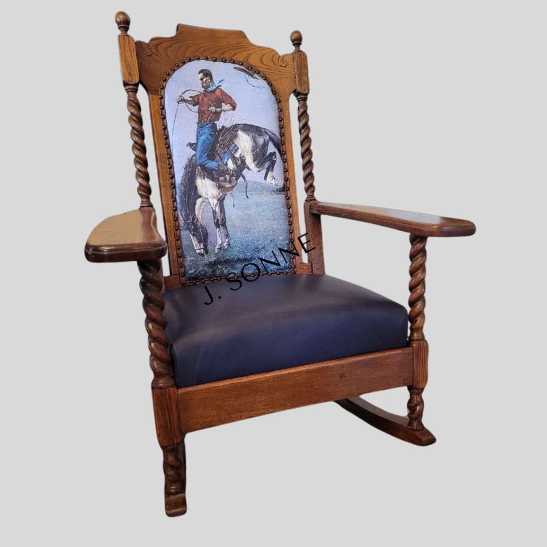 Judys chair with print applied from digital download file supplied review